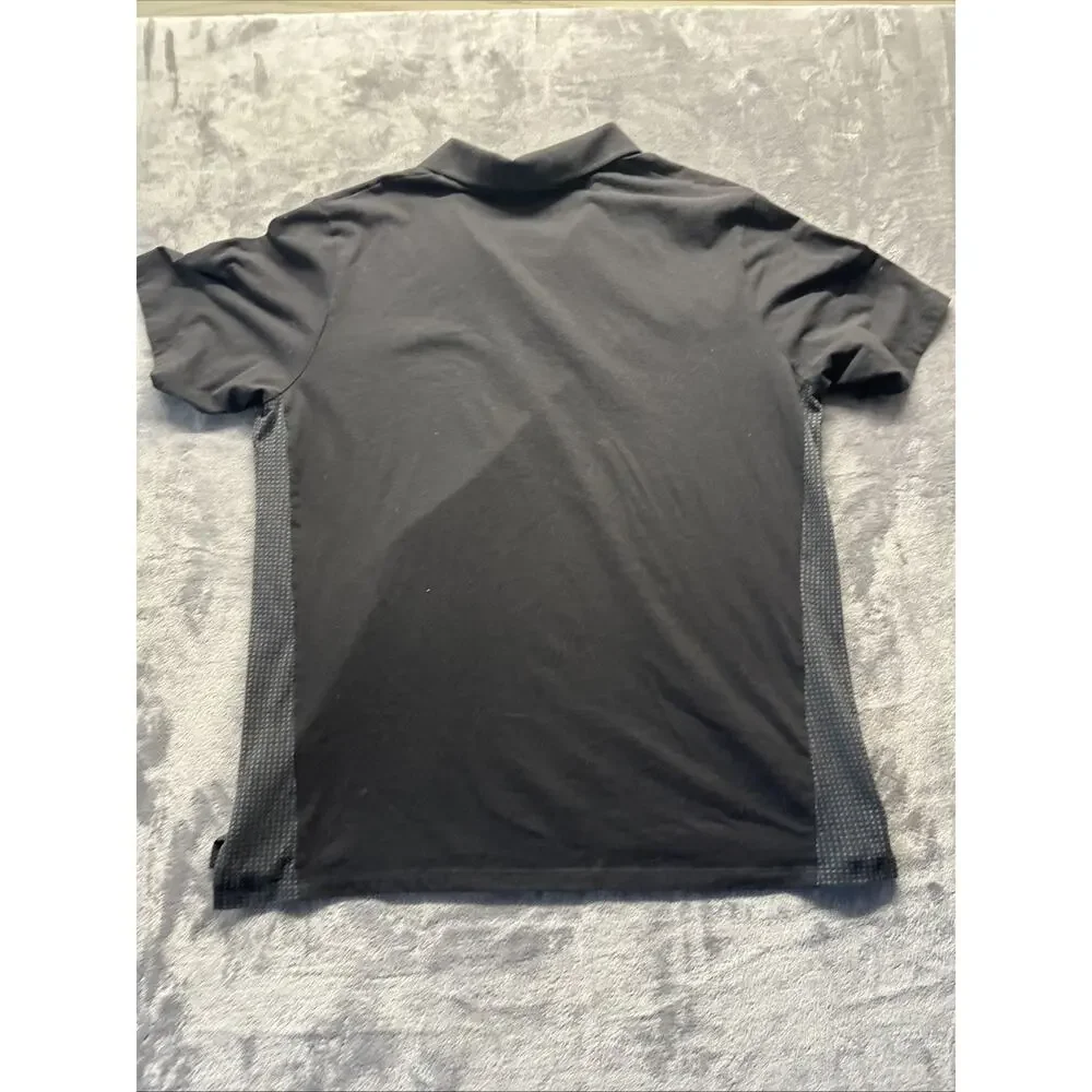 Cleveland Cavaliers Adidas Climalite Polo Shirt Grey&Black S/S Men's SZ XL